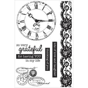 Provincial acrylic cling clear stamps by Kaisercraft